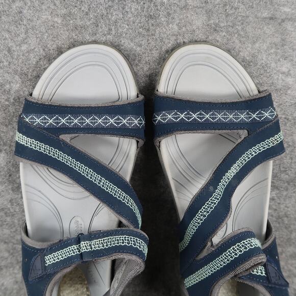 Dr Scholls Shoes Womens 8 Sandals Sport Comfort Dynomite Adjustable Strap Blue - Picture 8 of 11